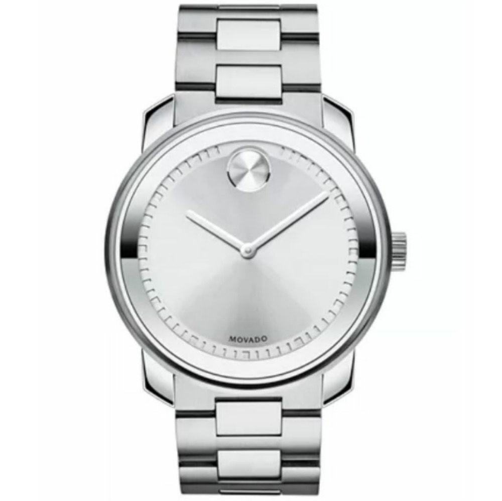 Authentic Movado Bold Silver Men's Watch